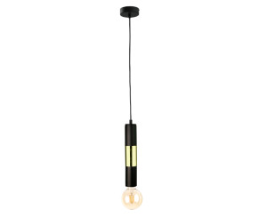 Závesné svietidlo 1xE27 MAGNUM BULB BLACK / GOLD