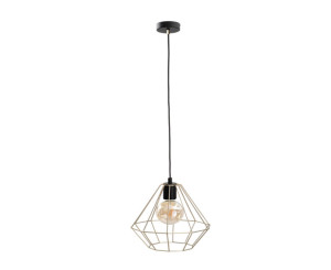 Závesné svietidlo 1xE27 FARO GOLD / BLACK