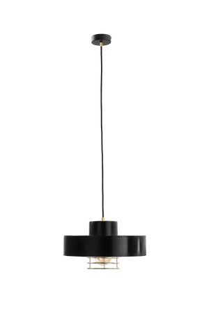 Závesné svietidlo 1xE27 BOSSI II GOLD / BLACK