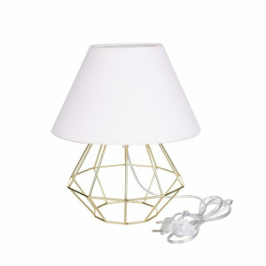 Nočná lampa 1xE27 PATI GOLD / WHITE