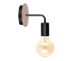 1xE27 nástenné svietidlo NIXON WOOD BLACK