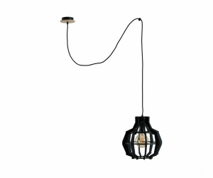 Závesné svietidlo 1xE27 BENTO SMALL BLACK LONG 652