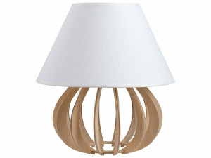 Nočná lampa 1xE27 NORA NATURAL WHITE 933
