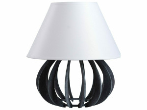 Nočná lampa 1xE27 NORA GREY WHITE II 936