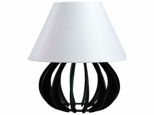 Nočná lampa 1xE27 NORA BLACK WHITE 962
