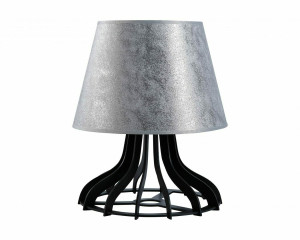 Nočná lampa 1xE27 IVO SILVER 949