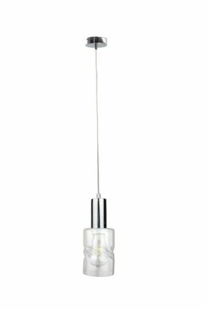 Závesné svietidlo 1xE27 CROSS SILVER