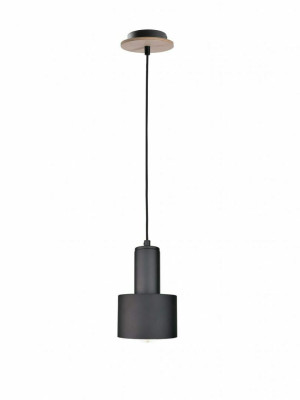 Závesné svietidlo 1xE27 LUCE BLACK WOOD