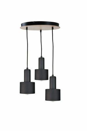 Závesné svietidlo 3xE27 LUCE BLACK WOOD