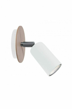 Nástenné svietidlo 1xGU10 EYE WHITE WOOD