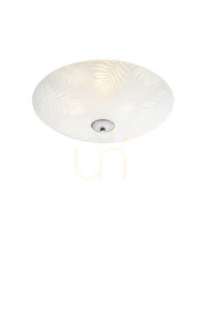 Plafond Markslojd BLAD 35 cm biely oceľ sklo 2x40W 107754