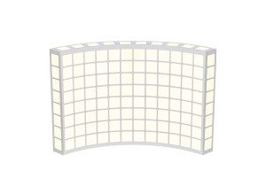Stropné svietidlo Markslojd KINO LED 30W biele kovové 58 cm 107945