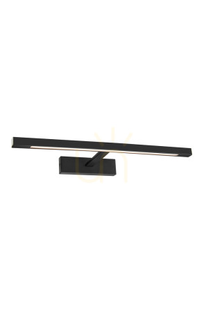 Nástenné kúpeľňové svietidlo Markslojd NEPTUNUS LED 9W 60 cm čierne IP44 107909