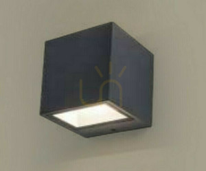 Vonkajšie nástenné svietidlo Lutec GEMINI 5189125012 čierne LED 9W hliník