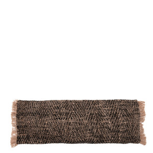 Obliečka na vankúš Oh My Gee - čierna meď - 35x100.