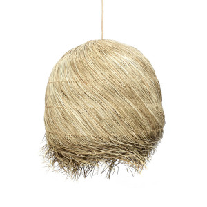 Stropná lampa Boho - The Wicked, E27, prírodná tráva