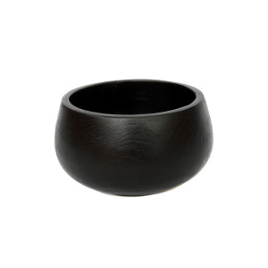 Miska BAZAR BIZAR Bondi čierna tek wood 14 cm