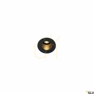 Zapustené svietidlo SLV HORN MINI LED čierne 1W 3000K 1000915