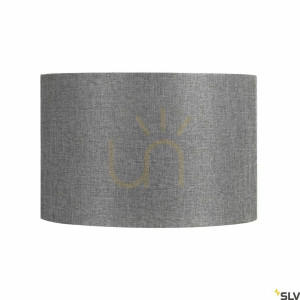 Tienidlo SLV FENDA sivé textilné 30 cm 1004774