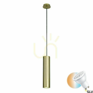 Závesné svietidlo SLV ENOLA_B PD-1 zlaté GU10 50W 151853
