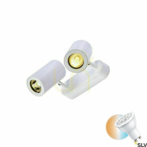 Zapustené svietidlo SLV ENOLA biele GU10 50W 152021