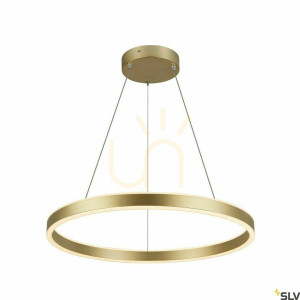 Závesné svietidlo SLV ONE 60 mosadz 24W 2700/3000K 1005177