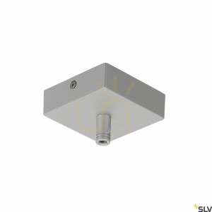 Stropná rozeta SLV GLENOS II strieborná hliník 8,5 cm 210064