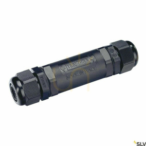 Pripojovacia skrinka SLV Zubehör 228725 čierna IP68 5-pin 230V