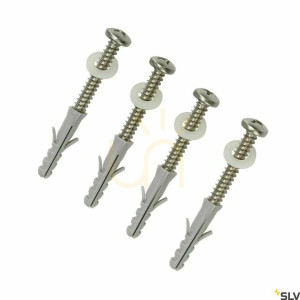 Sada montážnych skrutiek SLV Zubehör 228754 nerezová oceľ 3,8 cm