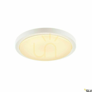 Vonkajšie stropné svietidlo SLV AINOS biele 22W 3000K IP44 229971