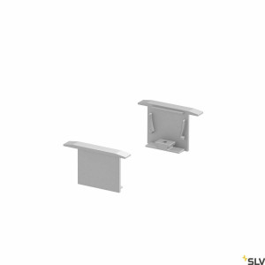 Krytky pre zapustený profil SLV GRAZIA 20 strieborné 1000556