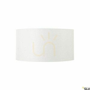 Tienidlo SLV FENDA biele textilné 70 cm 1000579