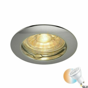 Zapustené svietidlo SLV PIKA QPAR51 chróm 50W 230V 1000715