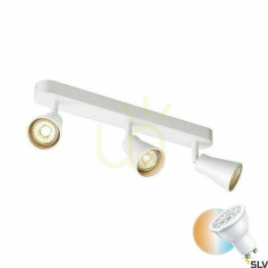 Zapustené svietidlo SLV AVO Triple biele GU10 3x50W 1000893