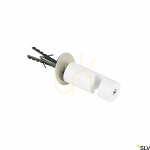 Stropný hák SLV FITU biely hliník 132671