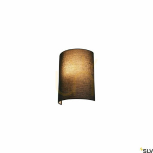 Tienidlo SLV FENDA čierne textilné 30x23x12 cm 1001273