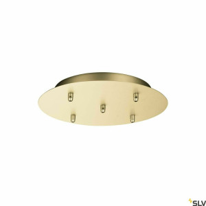 Stropná rozeta SLV FITU 5 výstupov zlatá 33 cm 1002165