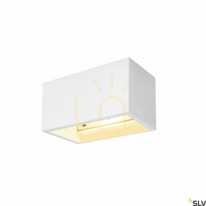 Nástenné svietidlo SLV PLASTRA QT-DE12 biele sadrové 20W 1002238