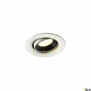 Zapustené svietidlo SLV NUMINOS MOVE XS 7W 4000K bielo-čierne 1005603