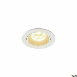 Zapustené svietidlo SLV NUMINOS XS biele 7W 3000K 730 lm 1005527