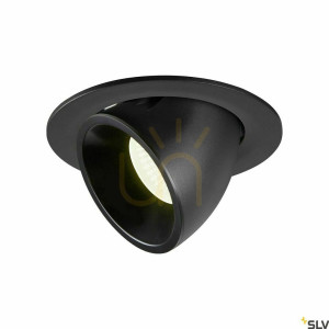 Zapustené svietidlo SLV NUMINOS GIMBLE L čierne 25,4 W 4000 K 1006017