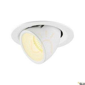 Zapustené svietidlo SLV NUMINOS GIMBLE M biele 17,5 W 3000 K 1005949