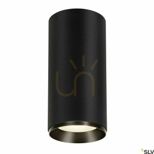 Stropné svietidlo SLV NUMINOS XL PHASE čierne 36W 4000K 3760lm 1005700