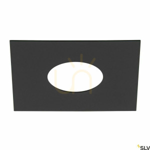 Zápustný rám SLV NUMINOS XS čierny oceľ 16 cm 1006137