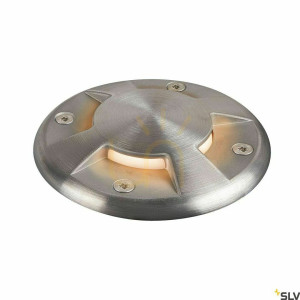 Dekoratívny kryt SLV LED PLOT nerezová oceľ 10,3 cm 1006175