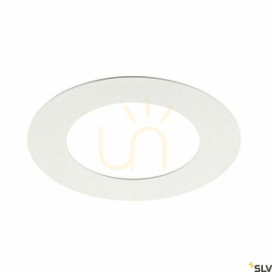 Zapustený rám SLV NUMINOS S biely oceľový 16 cm 1006140