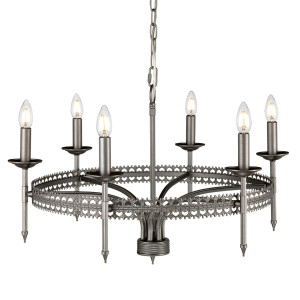 Luster Crown 6 Light Elstead