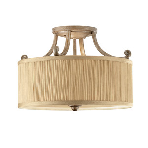 Abbey 3 svetlá Semi-Flush Light Elstead