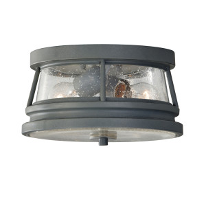 Chelsea Harbor 2 Light Flush Lantern Elstead