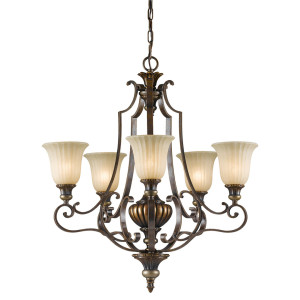 Luster Kelham Hall 5 Light Up Light Elstead